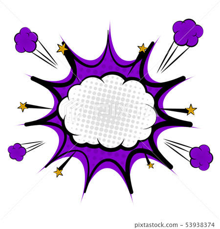 Comic bubble chat 53938374