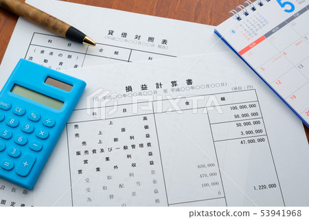 財務報表財務報表資產負債表損益表 53941968