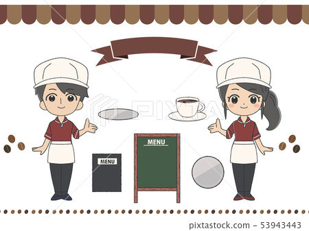 餐廳職員男女套裝 餐廳職員男女套裝 53943443