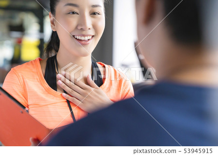 Female sportswear staff 53945915