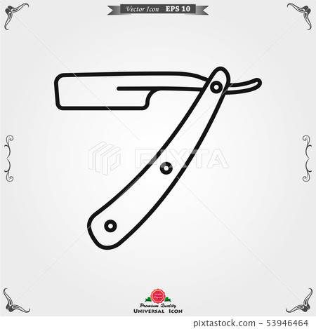 Barber icon vector, for web and mobile, salon hair Barber icon vector, for web and mobile, salon hair 53946464