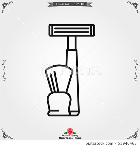 Barber icon vector, for web and mobile, salon hair Barber icon vector, for web and mobile, salon hair 53946465