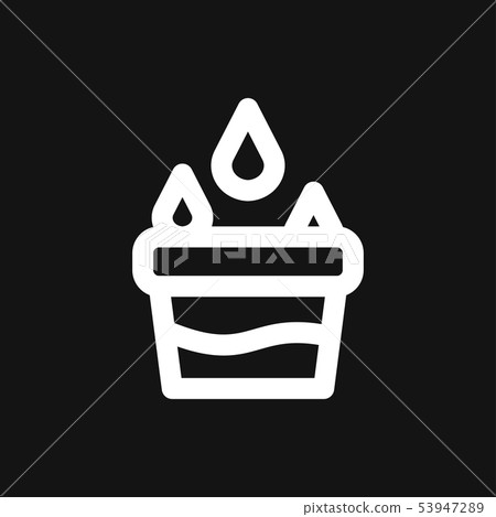 Quill ink icon logo, illustration, vector sign 53947289