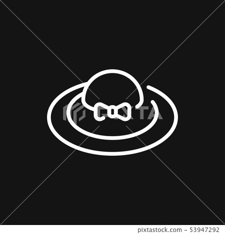 Hat icon logo, illustration, vector sign symbol Hat icon logo, illustration, vector sign symbol 53947292