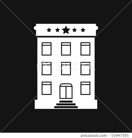 Hotel icon logo, illustration, vector sign symbol Hotel icon logo, illustration, vector sign symbol 53947305