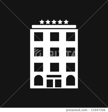 Hotel icon logo, illustration, vector sign symbol Hotel icon logo, illustration, vector sign symbol 53947306