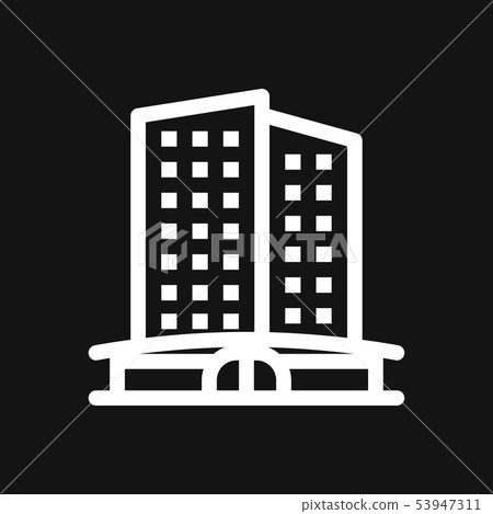 Hotel icon logo, illustration, vector sign symbol Hotel icon logo, illustration, vector sign symbol 53947311