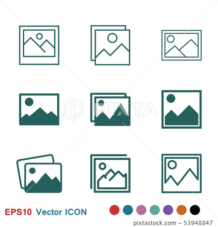 Image icon logo, illustration, vector sign symbol Image icon logo, illustration, vector sign symbol 53948847