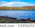 Lake and Rainbow and Birds 11 53950258