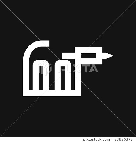 Tattoo Machine Icon vector sign symbol for design Tattoo Machine Icon vector sign symbol for design 53950373