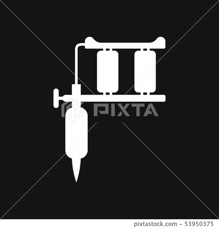 Tattoo Machine Icon vector sign symbol for design Tattoo Machine Icon vector sign symbol for design 53950375