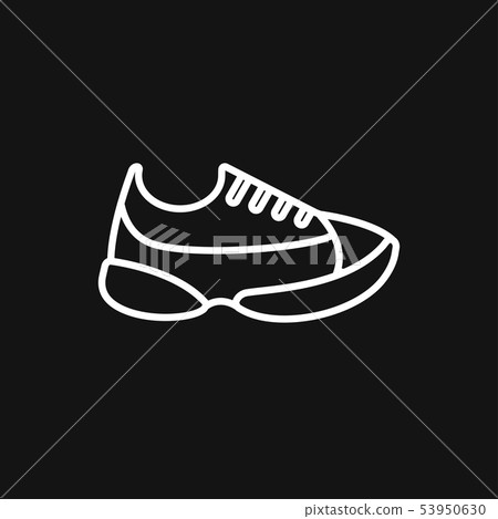 Sneakers icon vector sign symbol for design Sneakers icon vector sign symbol for design 53950630