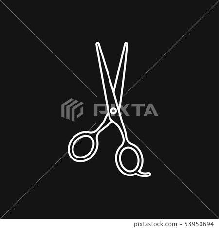 Scissors icon vector sign symbol for design Scissors icon vector sign symbol for design 53950694
