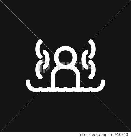 Sauna icon vector sign symbol for design 53950740