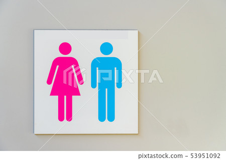 Male and female toilet mark Male and female toilet mark 53951092