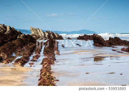 The Itzurum Flysch in Zumaia - Basque Country, Spain The Itzurum Flysch in Zumaia - Basque Country, Spain 53951093