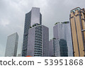Tall buildings in Singapore Has a beautiful design 53951868