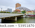 The Clarke Quay area  53951870