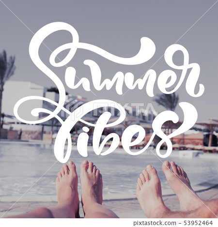 Womans and mans legs on background of pool. Template for social networks instagram story. Hand drawn Womans and mans legs on background of pool. Template for social networks instagram story. Hand drawn 53952464