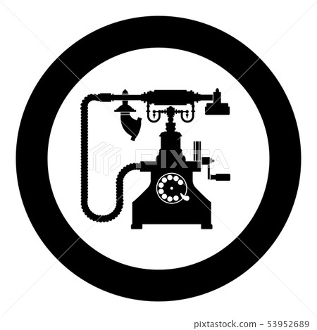 Vintage telephone retro rotary plate Antique Vintage telephone retro rotary plate Antique 53952689