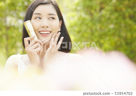 Woman beauty summer 53954702