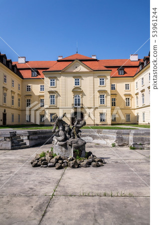Napajedla baroque castle near Zlin, Moravia Napajedla baroque castle near Zlin, Moravia 53961244