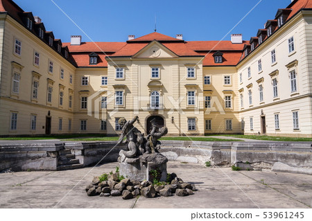 Napajedla baroque castle near Zlin, Moravia Napajedla baroque castle near Zlin, Moravia 53961245