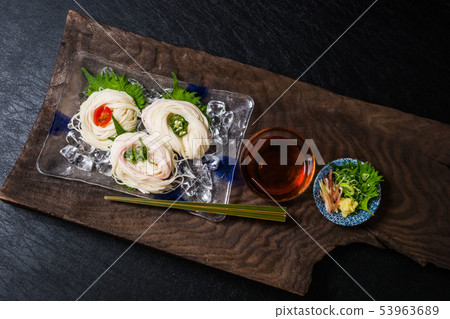 Somen Hiyagi Japanese very thin noodle (Somen) 53963689