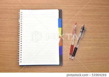 [Business scene] Meeting _ Meeting _ Meeting _ Notepad and pen 53964269