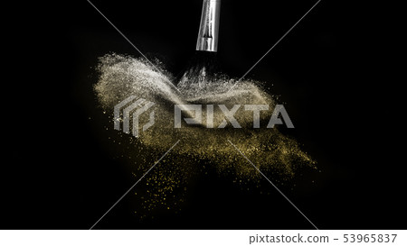 powder splash and brush for makeup artist powder splash and brush for makeup artist 53965837