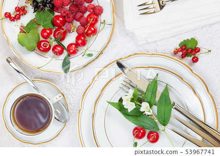 Beautiful table setting 53967741