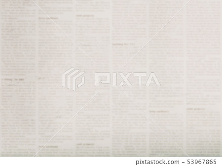 Vintage grunge newspaper texture paper background 53967865