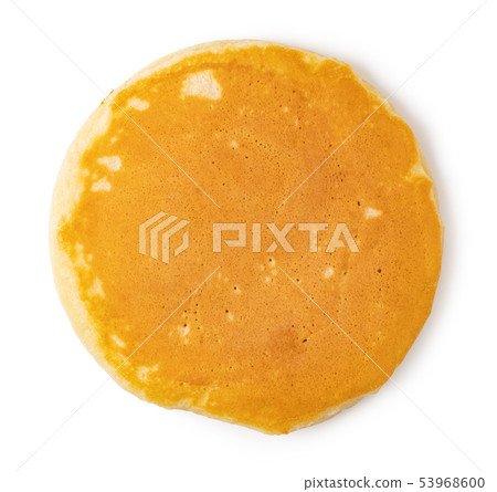 pancakes on a white 53968600