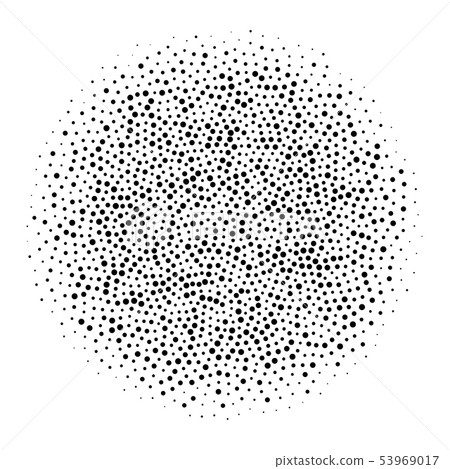 Circle round dotty pattern blue dots background Circle round dotty pattern blue dots background 53969017