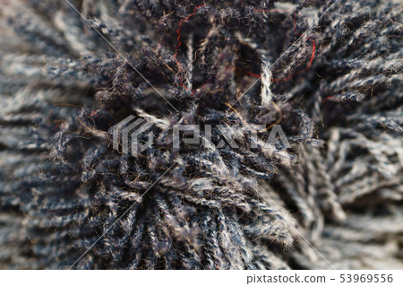 Gray Pompon Macro Picture 53969556