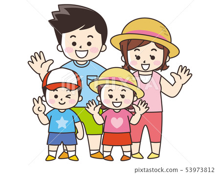 Good friend parent and child summer Good friend parent and child summer 53973812