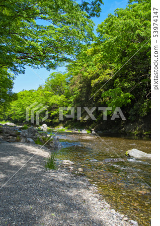 Azuma gorge of fresh green Azuma gorge of fresh green 53974147