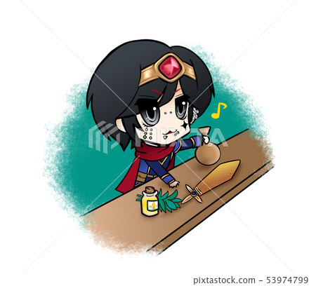 一個勇敢的人,他在物品商店購買了所有必要的冒險工具 一個勇敢的人,他在物品商店購買了所有必要的冒險工具 53974799