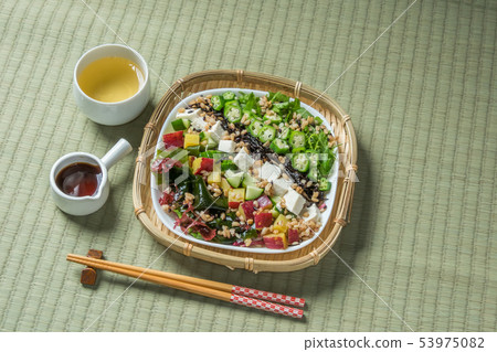 Salad Trendy healthy food chopped salad 53975082