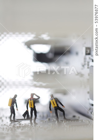 Returning to this world after a long time, divers and people who are puzzled on the basis of PC 53976877