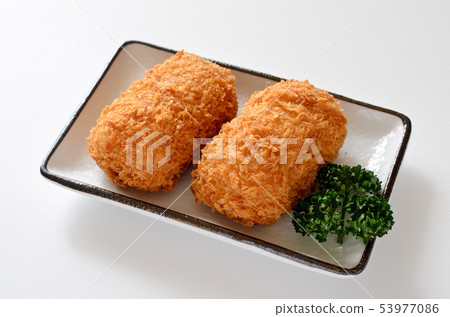Crab cream croquette 53977086