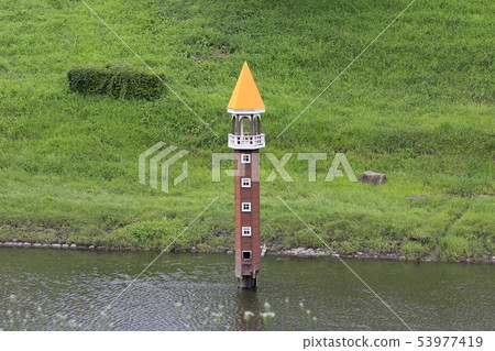 Tone Canal Water Level Observation Tower Chiba Prefecture 53977419