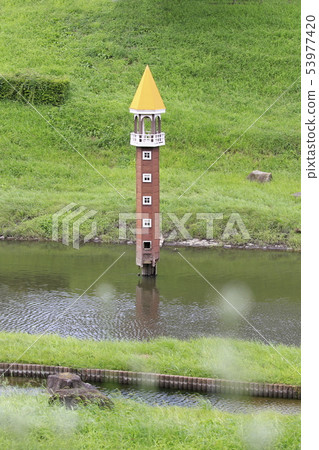 Tone Canal Water Level Observation Tower Chiba Prefecture 53977420