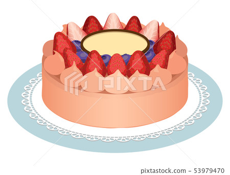 Hall cake (with chocolate and character space) Hall cake (with chocolate and character space) 53979470