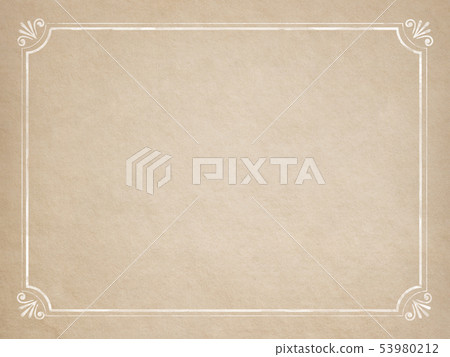 Background-used paper-frame-vintage 53980212