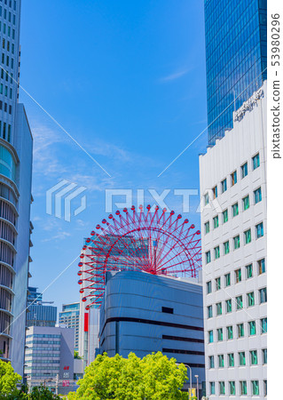 Osaka Umeda Building group HEP FIVE Ferris wheel 53980296