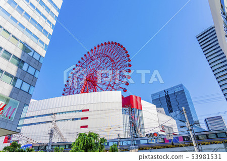 Osaka Umeda Building group HEP FIVE Ferris wheel 53981531