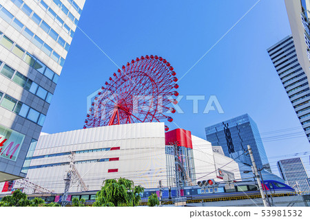 Osaka Umeda Building group HEP FIVE Ferris wheel 53981532