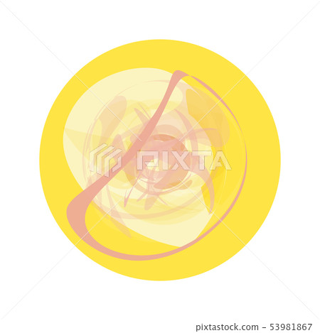 Watercolor Sun Picture Hand Drawn Imitation Watercolor Sun Picture Hand Drawn Imitation 53981867