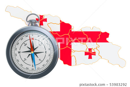 Travel or tourism in Georgia concept. 3D rendering 53983292